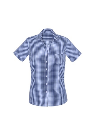 Picture of Biz Corporates Ladies Springfield Shirt Short Sleeve